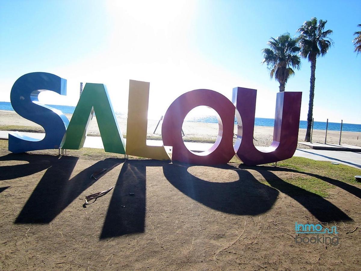 Sun Beach La Palmera, Climatizado Y Cerca De La Playa 萨洛 外观 照片